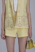 Matching Yellow Shorts