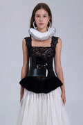 Tiered Tulle Maxi Skirt