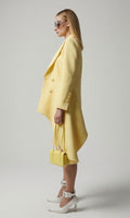 Yellow Irregular Jacket