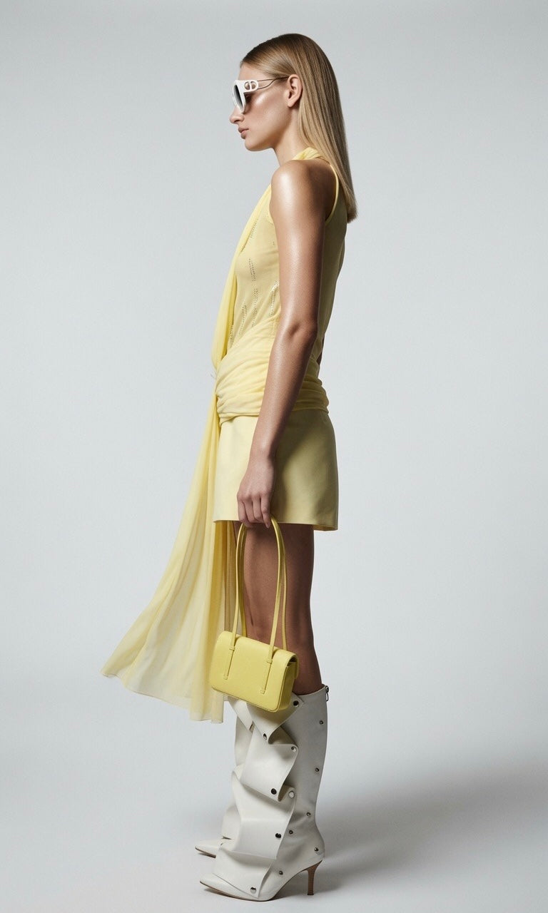 Yellow Stretch Top