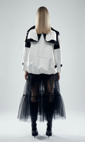 Black Tulle Tiered Skirt