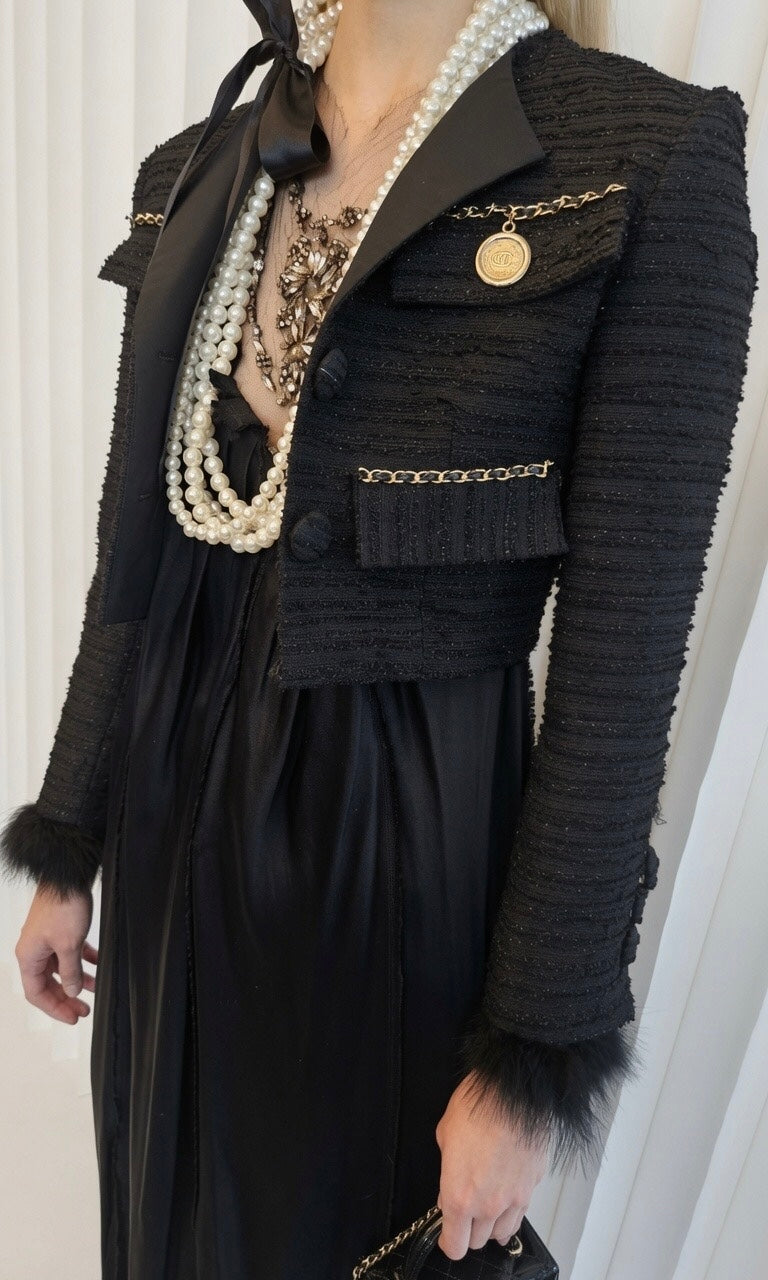 Black Tweed Jacket