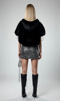 Sequin Mini Skirt