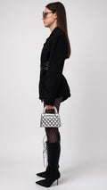 Black Longline Tailored Blazer