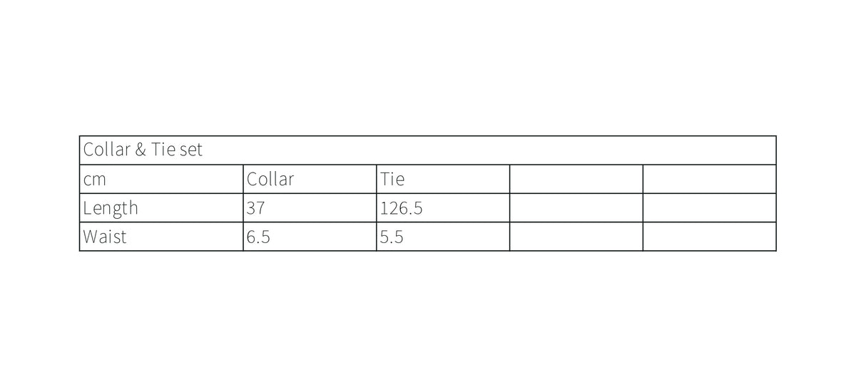 Collar & Sequence Tie Set
